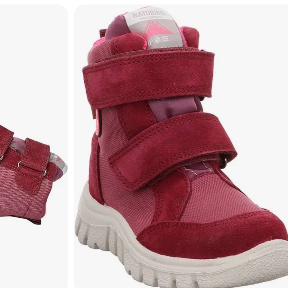 Boots by Naturino for girls size 29EU- 12 US, 18,1 cm. Excellent condition.
